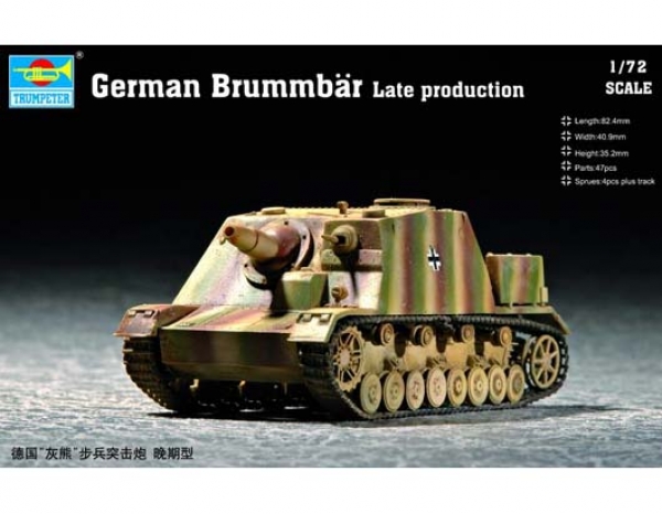 1/72 German Brummbär Mid production